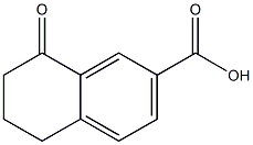 8-氧代-5,6,7,8-四氢萘-2-羧酸,CAS:89781-52-2