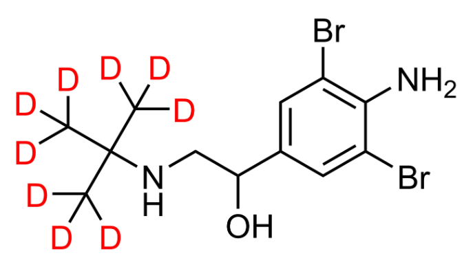 溴布特罗-D9,CAS:1353940-55-2