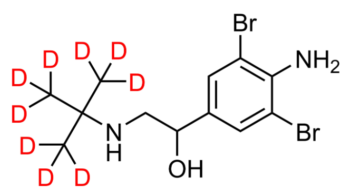 溴布特罗-D9，CAS：1353940-55-2