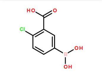 3-羧基-4-氯苯硼酸，cas913835-32-2