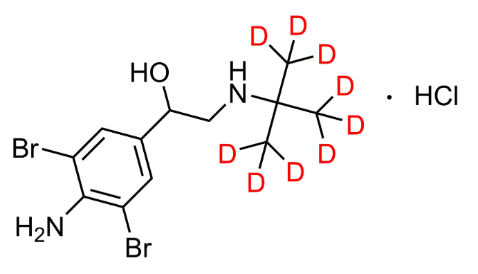 盐酸溴布特罗-D9,CAS:1353867-94-3