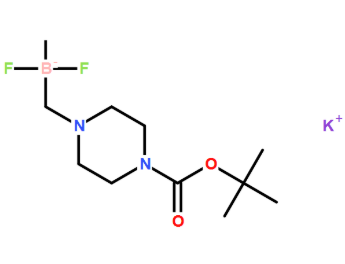 (4-叔丁氧羰基哌嗪-1-基)甲基三氟硼酸钾，cas936329-97-4
