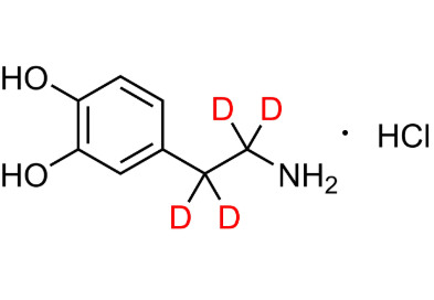 多巴胺盐酸盐-D4,CAS:203633-19-6