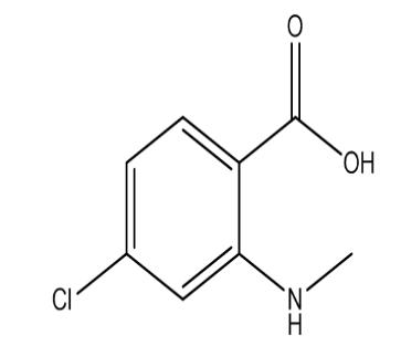 4-Chloro-2-(methylamino)benzoic acid，cas54675-18-2