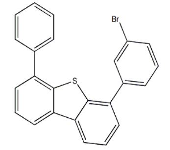 4-(3-溴苯基)-6-苯基-二苯并噻吩98%，CAS: 1616092-81-9