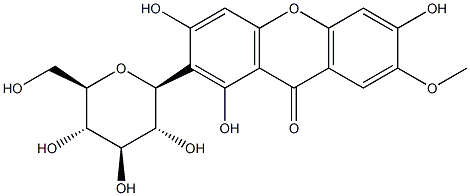 7-O-甲基杧果苷,CAS:31002-12-7