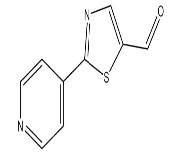 2-(吡啶-4-基)噻唑-5-甲醛，cas21346-36-1