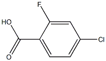 4-氯-2-氟苯甲酸,CAS:446-30-0