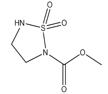 Methyl 1,2,5-thiadiazolidine-2-carboxylate 1,1-dioxide，cas503310-57-4