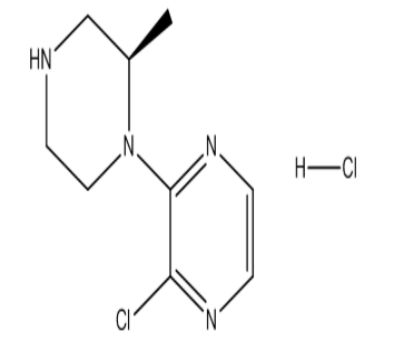 (2R)-1-(3-氯-2-吡嗪基)-2-甲基哌嗪盐酸盐，cas639029-52-0