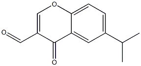 6-异丙基-4-氧代-4H-1-苯并吡喃-3-甲醛,CAS:49619-58-1