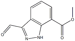 3-甲酰-7-吲唑羧酸甲酯,CAS:898747-28-9