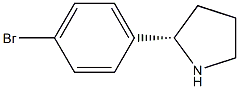 S-2-(4-溴苯基)四氢吡咯,CAS:1189152-82-6