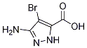 3-氨基-4-溴-1H-吡唑-5-羧酸,CAS:1092683-01-6