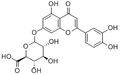 木犀草素-7-葡萄糖醛酸苷,CAS:29741-10-4