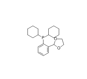 Dicyclohexyl(2-(1,3-dioxol-2-yl)phenyl)phosphine cas:246158-59-8