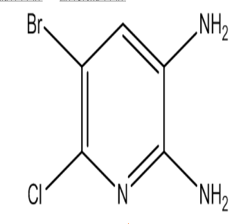 5-Bromo-6-chloropyridine-2,3-diamine，cas1195519-49-3