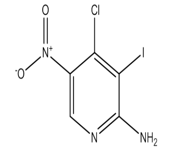 4-Chloro-3-iodo-5-nitropyridin-2-amine，cas1310729-70-4