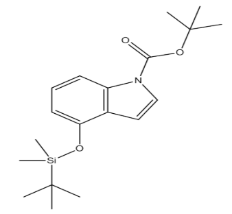 tert-Butyl 4-((tert-butyldimethylsilyl)oxy)-1H-indole-1-carboxylate，cas913388-53-1