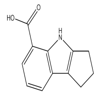 1,2,3,4-Tetrahydrocyclopenta[b]indole-5-carboxylic acid，cas422312-00-3