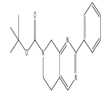 tert-Butyl 2-phenyl-5,6-dihydropyrido[3,4-d]pyrimidine-7(8H)-carboxylate，cas1279816-05-5