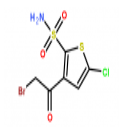 3-(溴乙酰基)-5-氯-2-噻吩磺酰胺,CAS: 160982-11-6
