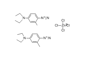 p-Diazo-N,N-diethyl-m-toluidine hemi(zinc chloride) salt cas： 60869-69-4