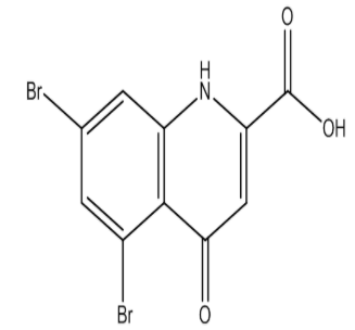 5,7-Dibromo-4-oxo-1,4-dihydroquinoline-2-carboxylic acid，cas130064-06-1