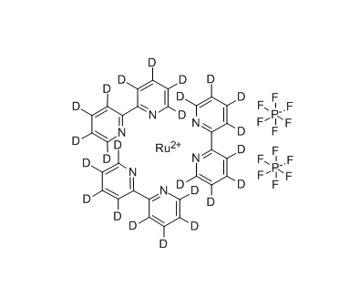 Tris(2,2′-bipyridyl-d8)ruthenium(II) hexafluorophosphate 95% cas：67573-02-8