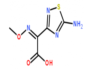 2-(5-氨基-1,2,4-噻二唑-3-基)-2-甲氧亚氨基乙酸，CAS: 72217-12-0