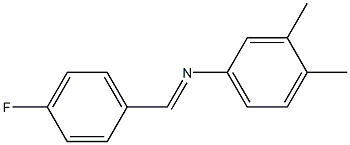 3,4-二甲基-N-(4-氟苯亚甲基)苯胺,CAS:198879-69-5