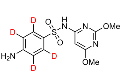 磺胺间二甲氧嘧啶-D4,CAS:1020719-80-5