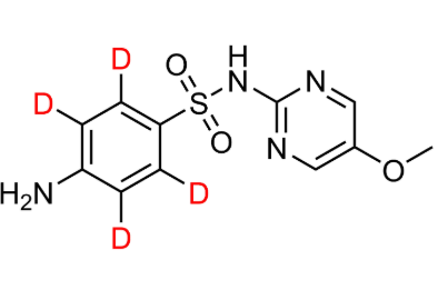 磺胺对甲氧嘧啶-D4,CAS:1189483-96-2