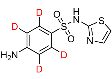 磺胺噻唑-D4,CAS:1020719-89-4