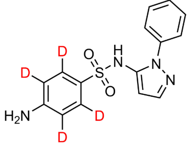 磺胺苯吡唑-D4,CAS:526-08-9