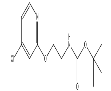 tert-Butyl (2-((4-chloropyridin-2-yl)oxy)ethyl)carbamate，cas1346708-16-4