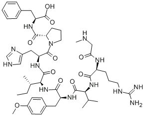 (Sar1,Tyr(Me)4)-Angiotensin II SarMesin，CAS：88874-29-7