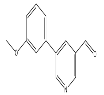 5-(3-甲氧苯基)烟醛，cas887973-64-0