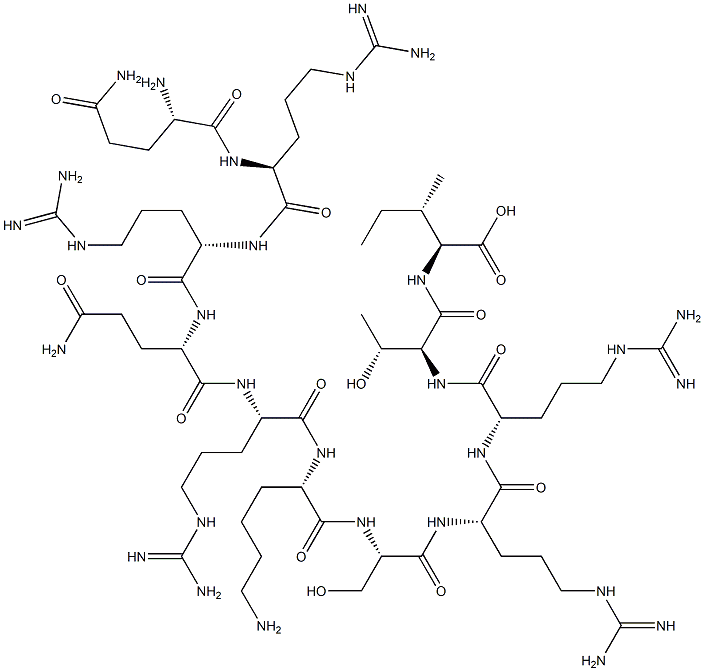 H-Gln-Arg-Arg-Gln-Arg-Lys-Ser-Arg-Arg-Thr-Ile-OH,CAS:102579-44-2