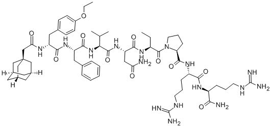 (1-Adamteacetyl1,D-Tyr(Et)2,Val4,Abu6, Arg8.9)-Vasopressin，CAS：112465-00-6