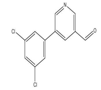 5-(3,5-二氯苯基)烟醛,cas887973-82-2