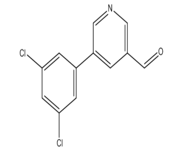 5-(3,5-二氯苯基)烟醛，cas887973-82-2