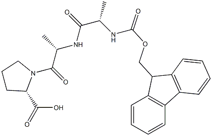1-[N-[N-[9H-芴-9-基甲氧羰基]-L-丙氨酰]-L-丙氨酰]-L-脯氨酸，CAS：161220-53-7