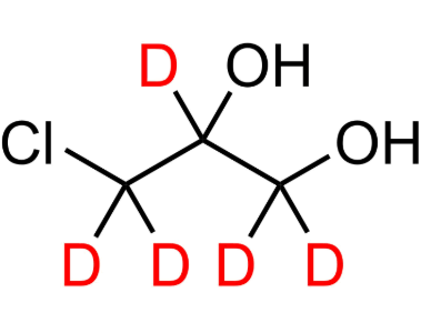 3-氯-1,2-丙二醇-D5（3-Mcpd）,CAS:342611-01-2
