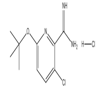 6-(tert-Butoxy)-3-chloropicolinimidamide hydrochloride，cas1179362-04-9