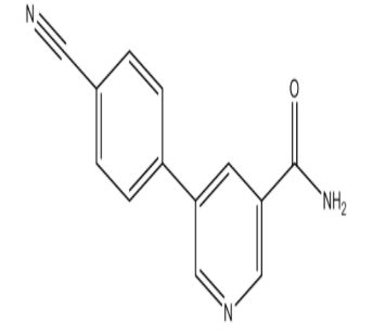 5-(4-氰基苯基)烟酰胺，cas 1346691-59-5
