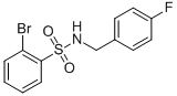 cas:321705-40-2 2-溴-N-(4-氟苄基)苯磺胺