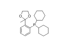 2-二环己基膦-苯乙酮缩乙二醇 cas：221187-50-4