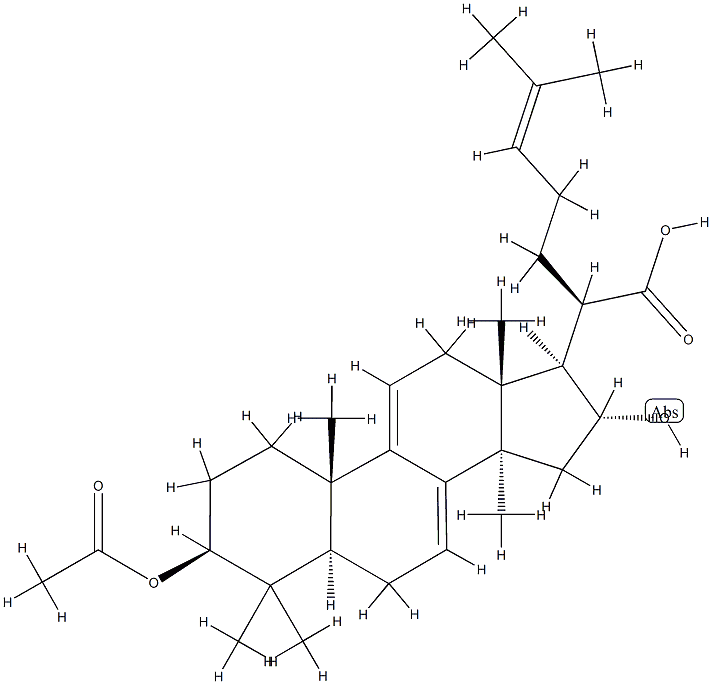 3-O-乙酰基-16Α-羟基松苓新酸,CAS:168293-14-9