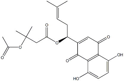 β-乙酰氧基异戊酰阿卡宁,CAS:69091-17-4